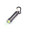 COB LED Keychain Flashlight Carabiner For Camping